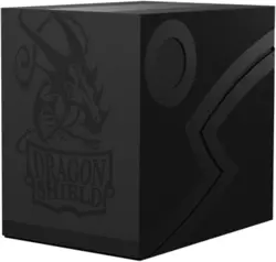 Arcane Tinmen Dragon Shield Card Deck Box - Double Shell: Shadow Black - Image 3