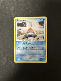 Pokemon Snorunt 75/99 Common Platinum Arceus Trading Card 2009 - Image 1