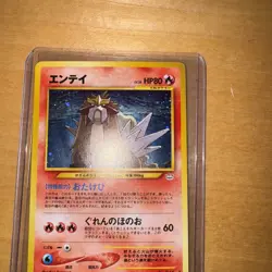 Entei Holo Card No.244 Japanese Pokemon Neo Revelation - Image 1