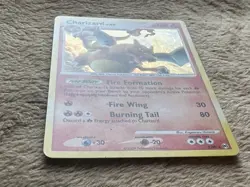 2009 Pokemon TCG Charizard Platinum Arceus CRACKED ICE Holo Card 1/99 - Image 3