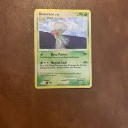 Pokemon TCG Roserade Secret Wonders 17/132 Rare Holo Card - Image 1
