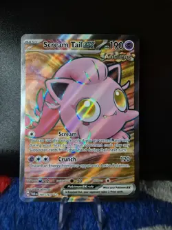 Pokemon TCG Scream Tail EX 197/167 SV06 Twilight Masquerade Holo Card - Image 1