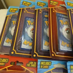 Lot of 9 Pokemon 2022 TCG 10 Card Pack Look for Foil Cards New Factory Sealed - Image 2