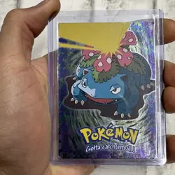 1999 Topps: Pokemon Venusaur #03 E3 of 12 Holo Foil Pokemon TCG MP/LP Rare Card - Image 1