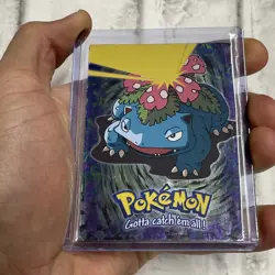 1999 Topps: Pokemon Venusaur #03 E3 of 12 Holo Foil Pokemon TCG MP/LP Rare Card - Image 2