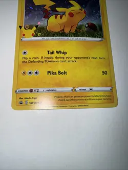 Pikachu 25th Anniversary Card SWSH039 HOLO Promo Pokemon - Image 3