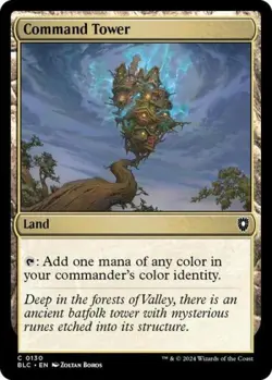 Command Tower - Light Play MTG Commander: Bloomburrow - Image 1