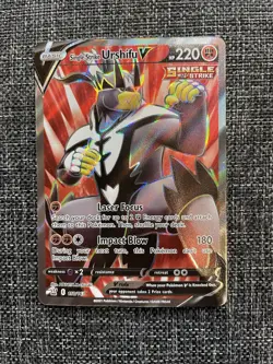 Single Strike Urshifu V 150/163 Battle Styles Pokemon Card Pokemon TCG LP - Image 1