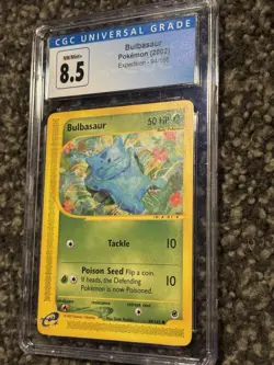 CGC 8.5 Bulbasaur 2002 Expedition 94/165 Pokemon Card psa - Image 1