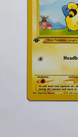 Pokemon Card Neo Destiny 1st Edition Mareep 75/105 WOTC Near Mint - Image 5