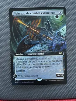 MTG EOC Extended 355 - Extinguisher Battleship FOIL FR - NM French - Image 1