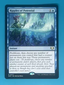 Mtg Ripples of Potential Commander: Edge of Eternities Regular - Image 1
