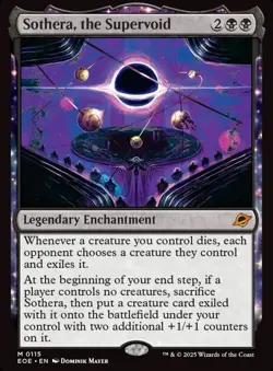Sothera, the Supervoid #115 | Near Mint | Edge of Eternities Magic MTG - Image 1