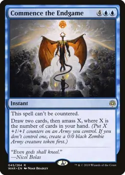 Commence the Endgame NM #45 War of the Spark MTG - Image 1