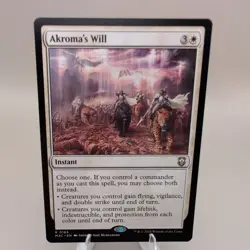 MTG Akroma's Will Commander Modern Horizons 3 Commander [133] - Image 1