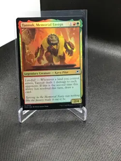 Tannuk, Memorial Ensign - #233 - Foil - EOE - NP- MTG Magic the Gathering Nice - Image 1