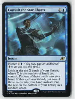 MTG EOE Consult The Star Charts - Instant - R 0051 Pack Fresh Unplayed - Image 1