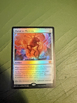 MTG The Brothers War Portal to Phyrexia Mythic Rare FOIL LP - Image 5