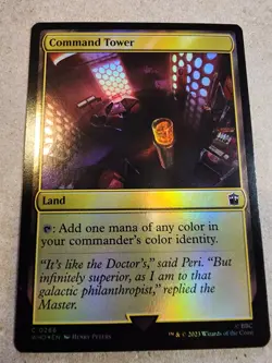 Command Tower - #266 Foil - Universes Beyond: Doctor Who - Mtg - Image 1