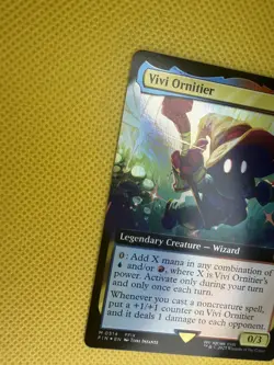 Mtg final fantasy Vivi Ornitier Foil Extended Art very rare from gift bundle - Image 4