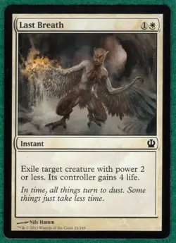 Last Breath - Theros #22 - Magic: The Gathering MTG Card - Image 1