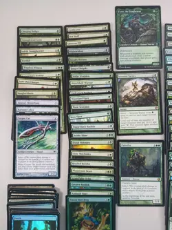 Magic 100 Commander Deck FYNN MONO GREEN INFECT POISON PROLIFER MTG READY PLAY - Image 4