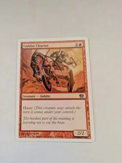 MTG NM Goblin Chariot 8th Edition Regular - Image 1