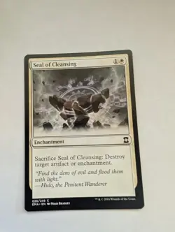 Seal of Cleansing Eternal Masters Regular MTG - Image 1