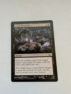 Crypt Incursion Dragon's Maze Regular MTG - Image 1