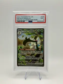 Pokemon Meowscarada EX Paldea Evolved Special Illustration #256/193 PSA 9 Mint - Image 1