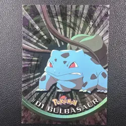 #01 Bulbasaur Topps Chrome 2000 Pokemon TV Animation Series 1 - Image 1