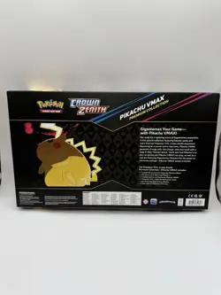 Pokemon Crown Zenith Pikachu VMAX Premium Collection - Brand New Factory Sealed - Image 2