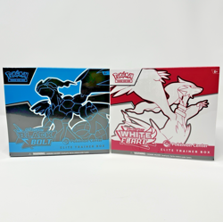 Pokemon TCG White Flare & Black Bolt Pokemon Center Elite Trainer Box ETB Set - Image 1