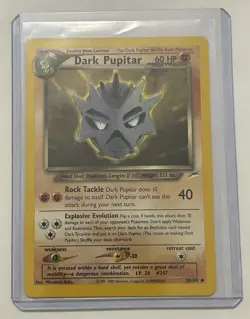 Pokemon TCG Dark Pupitar Vintage 38/105 Neo Destiny Unlimited Edition Regular NM - Image 3