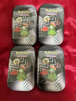 4X Pokemon TCG: Black Bolt & White Flare Unova Mini Tin Lilligant & Whimsicott - Image 1