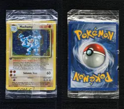 Machamp (Starter Deck) Holo 1st Ed. Pokemon Base Set #8 1999 0c9m - Image 3