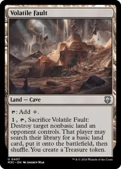 Volatile Fault - Light Play MTG Commander: Modern Horizons 3 - Image 1