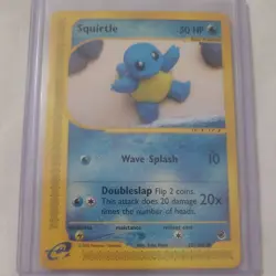 Pokemon TCG- Squirtle 131/165 Expedition Base Set- NM - Image 1