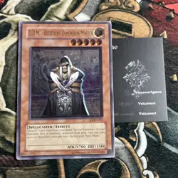 D.D.M. Different Dimension Master Ultimate Rare MISPRINT Foil Shift YuGiOh - Image 1