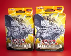 NEW Yugioh x2 Realm of Light Structure Deck Brand New Factory Sealed English! - Image 2