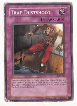 Trap Dustshoot PGD-049 Pharaonic Guardian Yugioh Clean w/Crease - Image 1