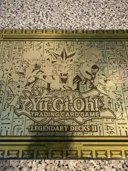 YuGiOH Legendary Decks II 2 Gold Foil Card Case With Approximately 600 Cards - Image 2