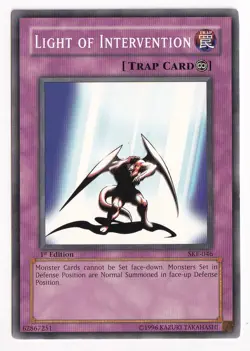 Light of Intervention - SKE-046 - Common - 1st Edition NM YuGiOh! Starter Deck - Image 1