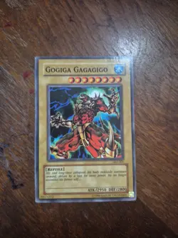 Gogiga Gagagigo YuGiOh Ancient Sanctuary #AST-001 2004 LP - Image 1