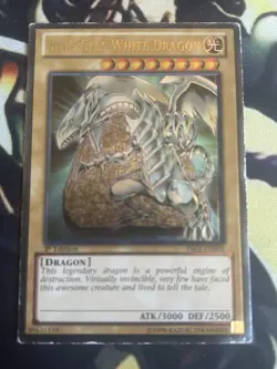 Yugioh: Blue-Eyes White Dragon - 1st Edition Ultimate Rare Alternate Art Played - Image 1