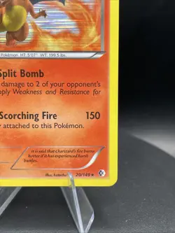 Pokemon TCG Charizard Holo Rare Card 20/149 Boundaries Crossed - Image 4