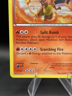Pokemon TCG Charizard Holo Rare Card 20/149 Boundaries Crossed - Image 5
