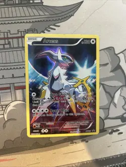 Pokemon TCG Arceus Black Star Promo Holo Card XY116 LP/MP 2016 - Image 1