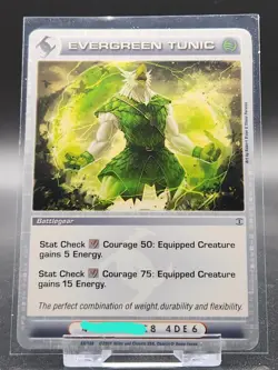 Chaotic Card : Evergreen Tunic Turn Of The Tide First Edition Battlegear - Image 1