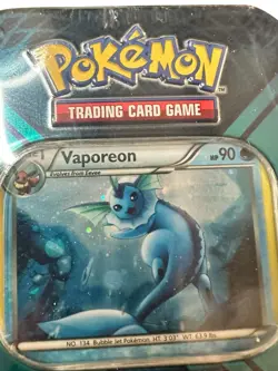 Pokemon Trading Card Game Vaporeon Tin Evolves From Eevee HP90-New and Sealed - Image 2